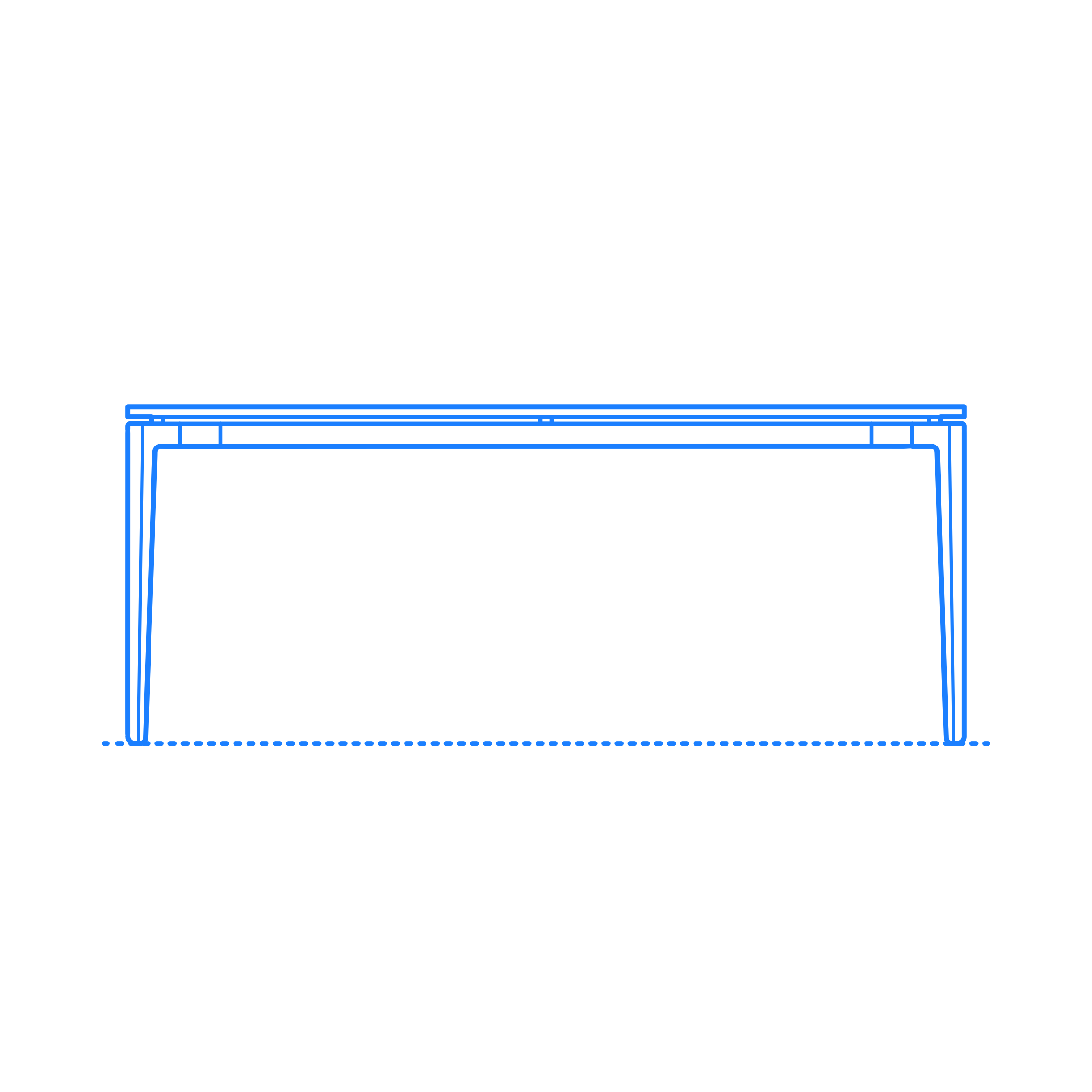 Furniture Dining Tables Stromborg Table Rectangular Contour Svg Vector Free Vectors
